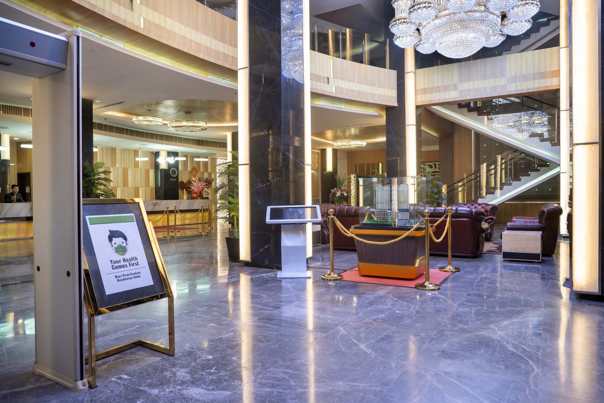 Lobby Lounge Area
